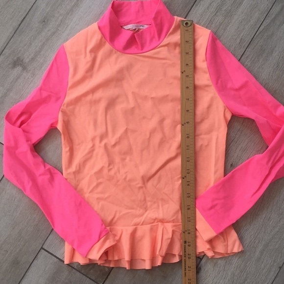 Victoria secret peplum rash guard top - Picture 2 of 5